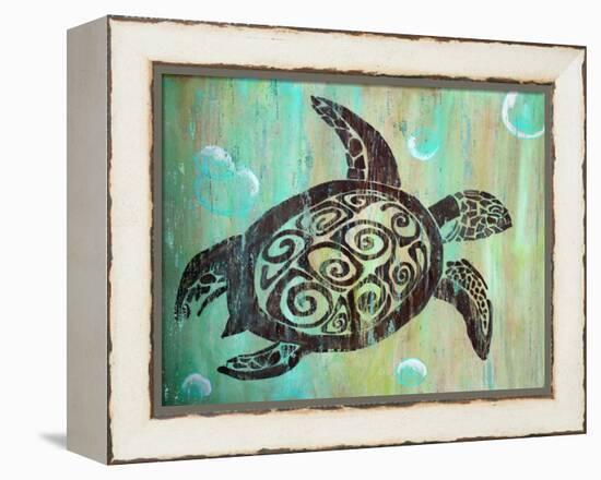 Sea Turtle-Karen Williams-Framed Premier Image Canvas