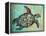 Sea Turtle-Karen Williams-Framed Premier Image Canvas