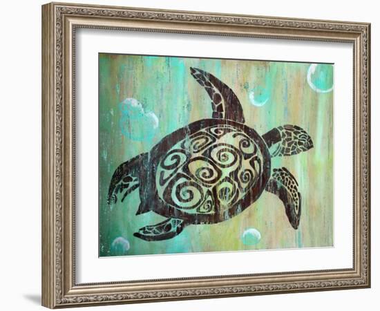 Sea Turtle-Karen Williams-Framed Giclee Print