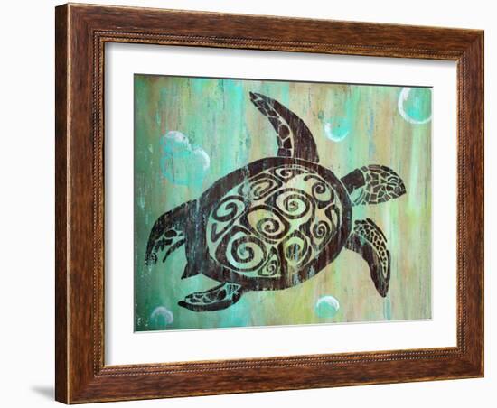 Sea Turtle-Karen Williams-Framed Giclee Print