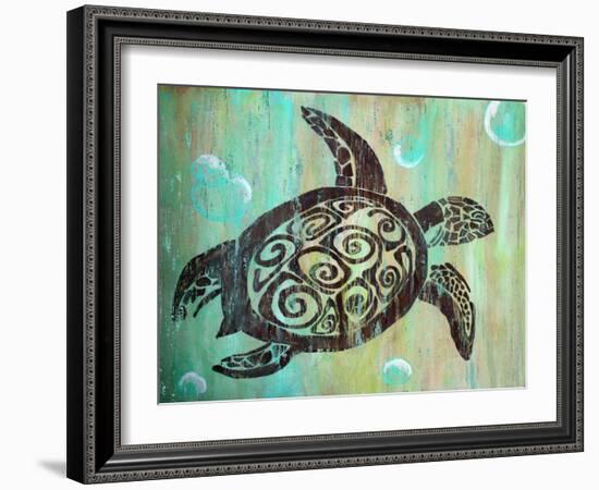 Sea Turtle-Karen Williams-Framed Giclee Print