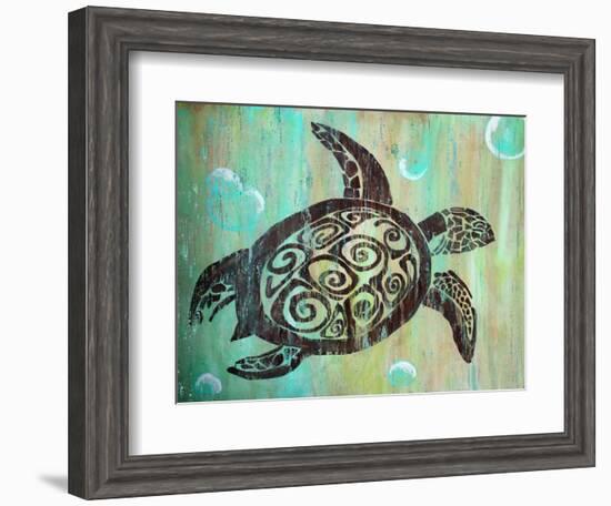 Sea Turtle-Karen Williams-Framed Giclee Print