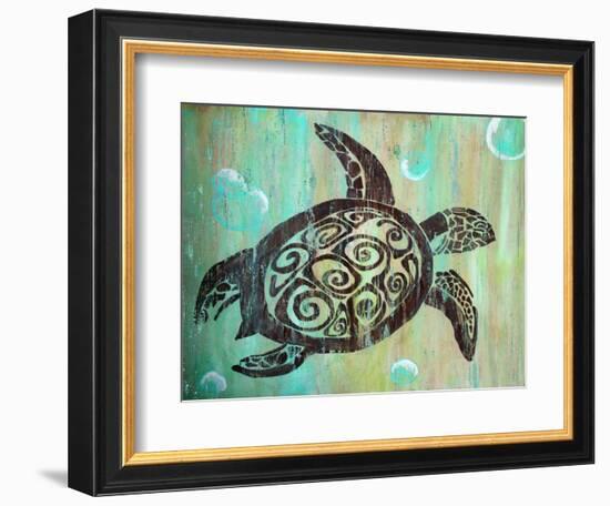 Sea Turtle-Karen Williams-Framed Giclee Print