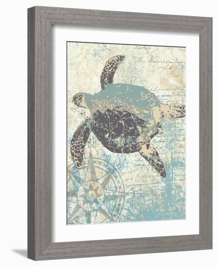 Sea Turtles II-Piper Ballantyne-Framed Art Print