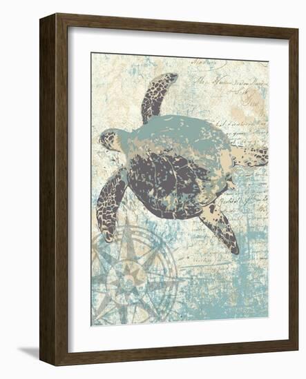 Sea Turtles II-Piper Ballantyne-Framed Art Print