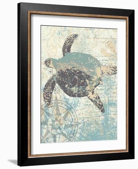 Sea Turtles II-Piper Ballantyne-Framed Art Print