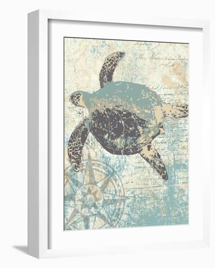 Sea Turtles II-Piper Ballantyne-Framed Art Print