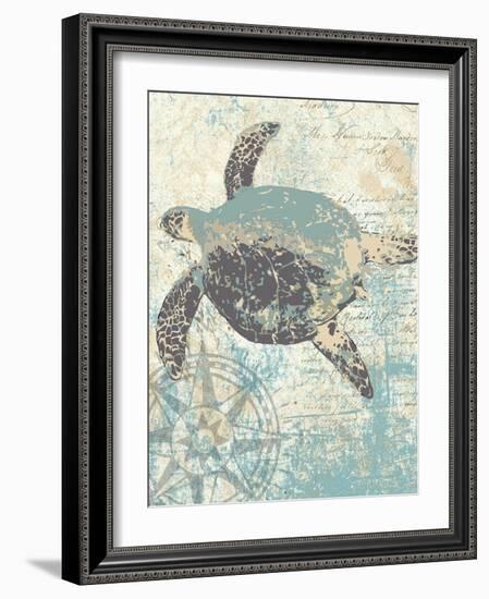 Sea Turtles II-Piper Ballantyne-Framed Art Print