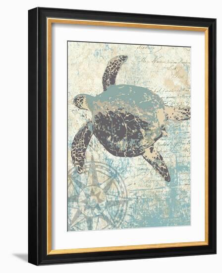 Sea Turtles II-Piper Ballantyne-Framed Art Print