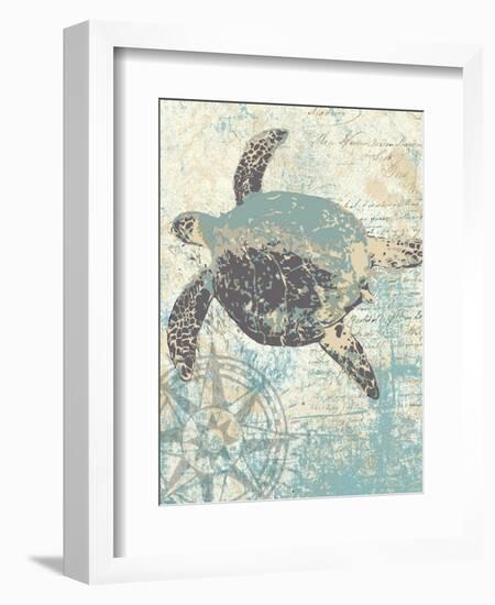 Sea Turtles II-Piper Ballantyne-Framed Premium Giclee Print