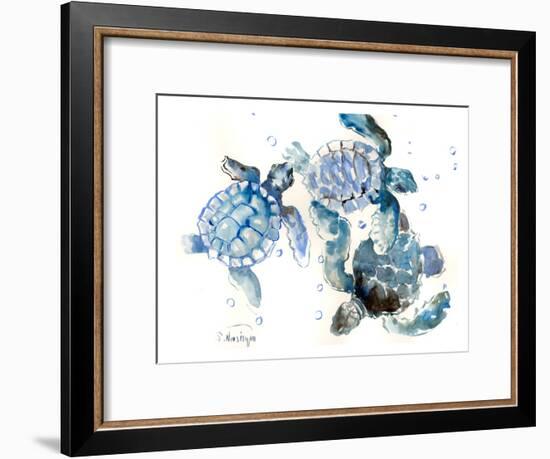 Sea Turtles-Suren Nersisyan-Framed Art Print