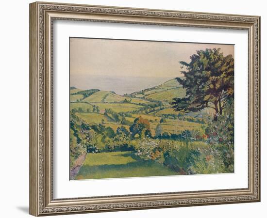 'Sea View, Fishponds', 1915, (c1932)-Lucien Pissarro-Framed Giclee Print