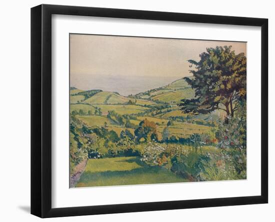 'Sea View, Fishponds', 1915, (c1932)-Lucien Pissarro-Framed Giclee Print