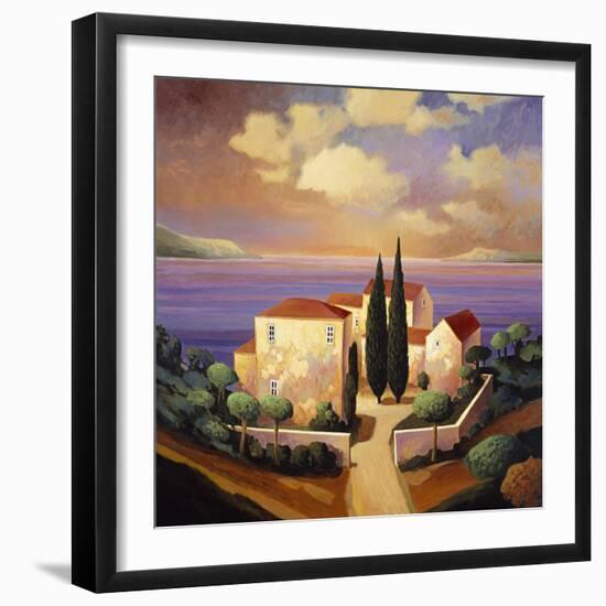 Sea View Villa-Max Hayslette-Framed Giclee Print