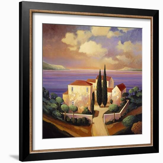 Sea View Villa-Max Hayslette-Framed Giclee Print