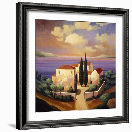 Sea View Villa-Max Hayslette-Framed Giclee Print