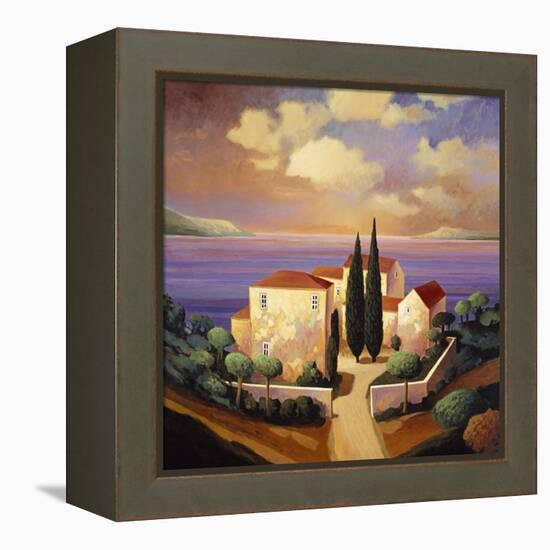 Sea View Villa-Max Hayslette-Framed Premier Image Canvas