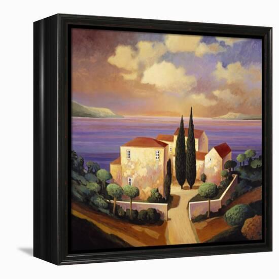 Sea View Villa-Max Hayslette-Framed Premier Image Canvas