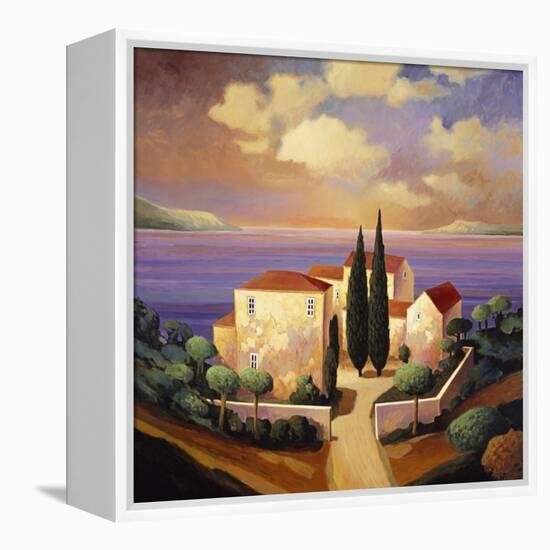 Sea View Villa-Max Hayslette-Framed Premier Image Canvas