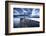 Sea Wall and Harbour Light at Bridlington, East Riding of Yorkshire, England, United Kingdom-Mark Sunderland-Framed Photographic Print