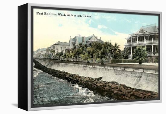 Sea Wall, Galveston-null-Framed Stretched Canvas