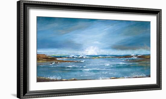 Sea Wall II-Angellini-Framed Giclee Print