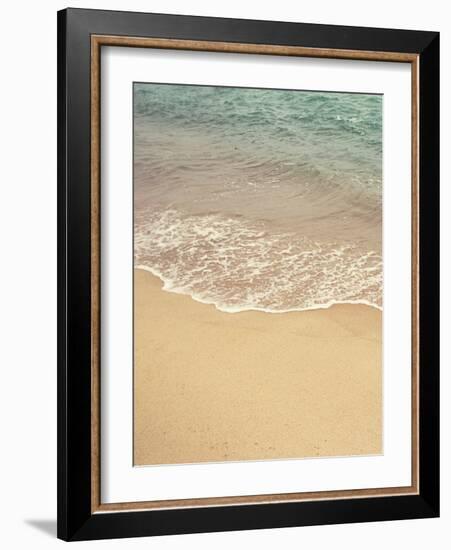 Sea Water on Beach-Jillian Melnyk-Framed Photographic Print