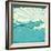 Sea Waves. Vintage Illustration Of Sea Landscape-GeraKTV-Framed Art Print