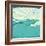 Sea Waves. Vintage Illustration Of Sea Landscape-GeraKTV-Framed Premium Giclee Print
