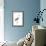 Seabird Heron II-Grace Popp-Framed Art Print displayed on a wall