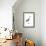 Seabird Heron II-Grace Popp-Framed Art Print displayed on a wall