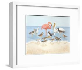 Seabird Summit-Wendy Russell-Framed Art Print