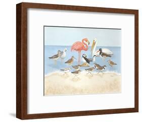 Seabird Summit-Wendy Russell-Framed Art Print