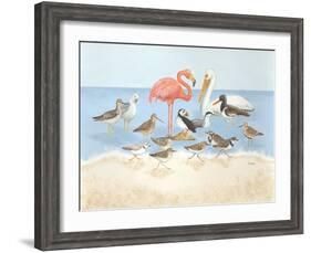 Seabird Summit-Wendy Russell-Framed Art Print