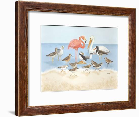 Seabird Summit-Wendy Russell-Framed Art Print