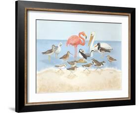 Seabird Summit-Wendy Russell-Framed Art Print
