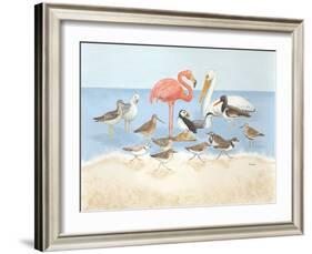 Seabird Summit-Wendy Russell-Framed Art Print