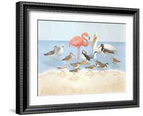 Seabird Summit-Wendy Russell-Framed Art Print