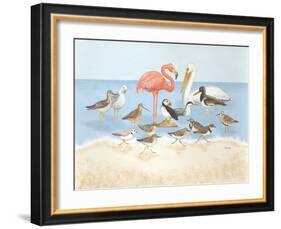 Seabird Summit-Wendy Russell-Framed Art Print