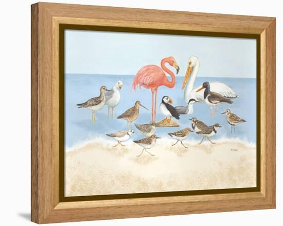 Seabird Summit-Wendy Russell-Framed Stretched Canvas