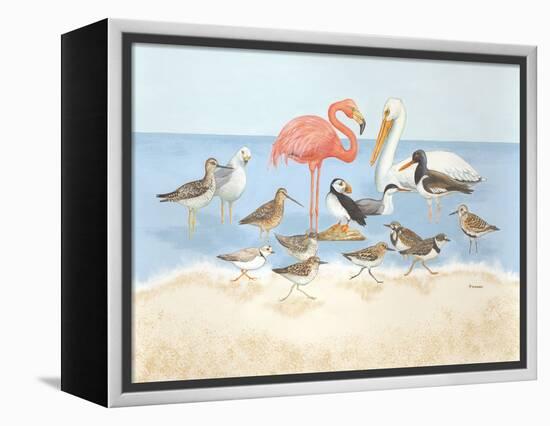 Seabird Summit-Wendy Russell-Framed Stretched Canvas