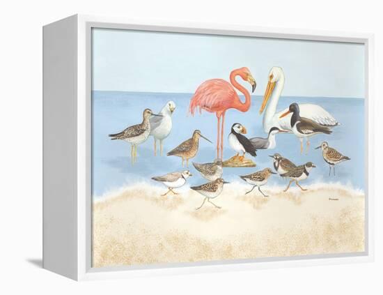 Seabird Summit-Wendy Russell-Framed Stretched Canvas