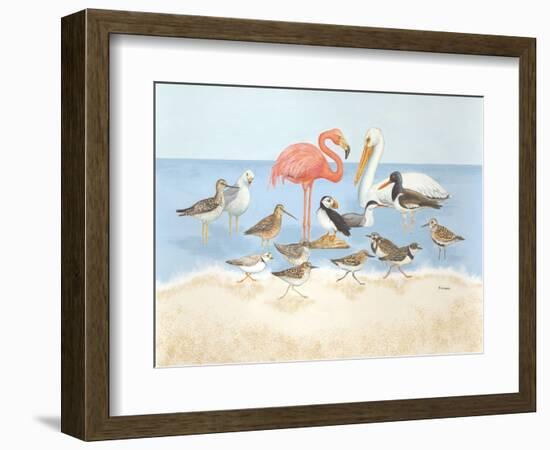 Seabird Summit-Wendy Russell-Framed Art Print