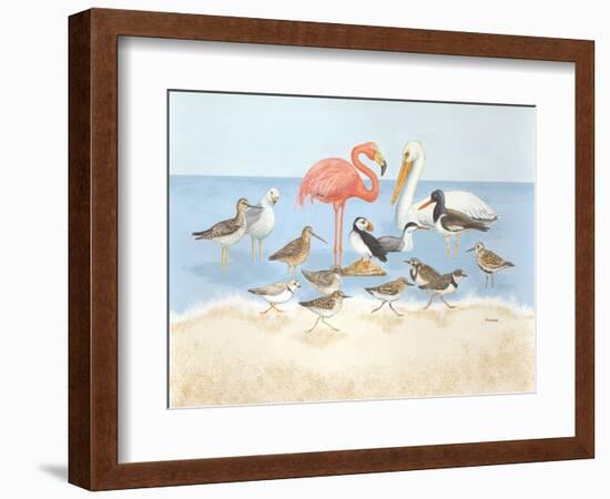 Seabird Summit-Wendy Russell-Framed Art Print