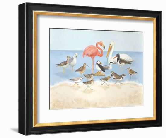 Seabird Summit-Wendy Russell-Framed Art Print