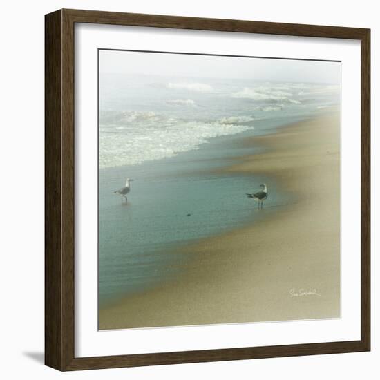 Seabirds-null-Framed Art Print