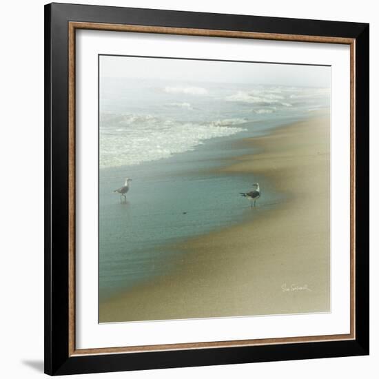 Seabirds-null-Framed Art Print