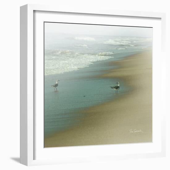 Seabirds-null-Framed Art Print