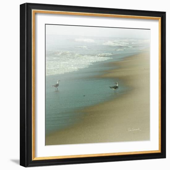 Seabirds-null-Framed Art Print