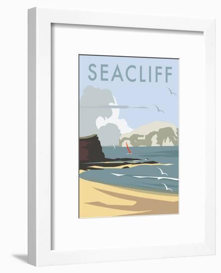 Seacliff - Dave Thompson Contemporary Travel Print-Dave Thompson-Framed Art Print
